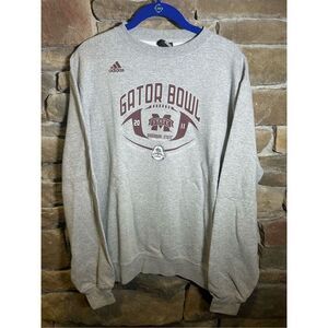 Vintage 2011 Mississippi State Gator bowl Sweatshirt‎ Adidas Crewneck